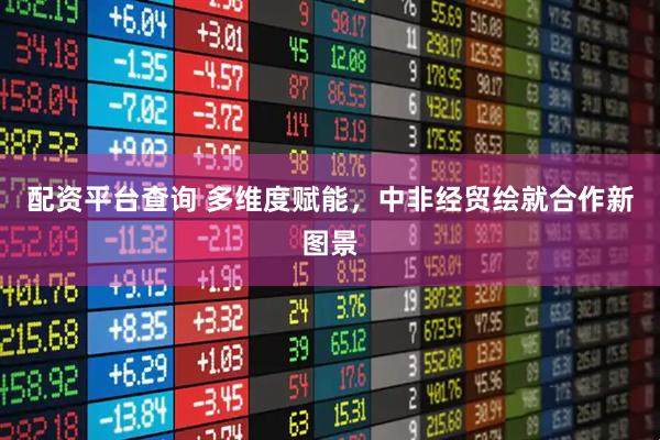 配资平台查询 多维度赋能,中非经贸绘就合作新图景